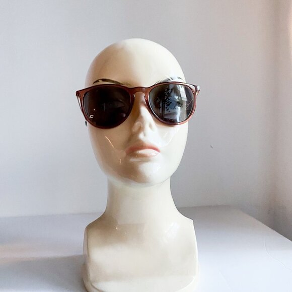 RayBan Light Brown Beige Frame Classic Shape Eye Glass Frames main image 5